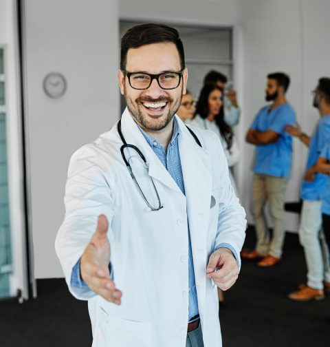 médico exitoso